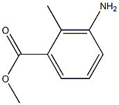 邻甲基间氨基苯甲酸甲酯 结构式