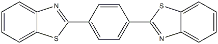 2,2'-(1,4-Phenylene)bis-1H-Benzothiazole 结构式