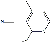 2-Hydroxy-4-methylpyridine-3-carbonitrile 结构式