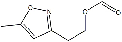 5-甲基-3-异哦唑甲酸乙酯 结构式