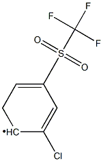 (2-Chloro-4-trifluoromethanesulfonyl-phenyl)- 结构式