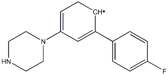 (4-Fluoro-phenyl)-(4-piperazin-1-yl-phenyl)- 结构式
