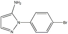 5-Amino-1-(4-bromophenyl)-1H-pyrazole 结构式