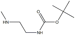 N-tert-Butoxycarbonyl-2-methylamino-ethylamine 结构式