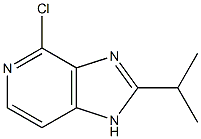 4-chloro-2-(1-methylethyl)-1H-imidazo[4,5-c]pyridine 结构式