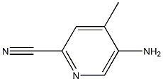 5-AMINO-4-METHYLPICOLINONITRILE 结构式