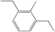 1-methyl-2,6-diethyl benzene 结构式