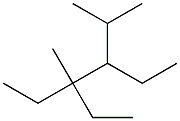 2,4-dimethyl-3,4-diethylhexane 结构式