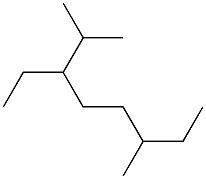 2,6-dimethyl-3-ethyloctane 结构式