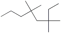 3,3,5,5-tetramethyloctane 结构式