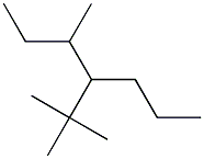 3-methyl-4-tert-butylheptane 结构式