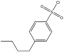 4-BUTYLBENZENESULFONYL CHLORIDE 结构式