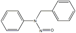 苯基苄基亞硝[基]胺 结构式