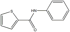 THIOPHENE-2-CARBOXANILDE 结构式