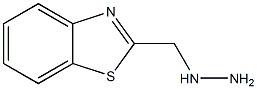 2-(HYDRAZINOMETHYL)-1,3-BENZOTHIAZOLE 结构式