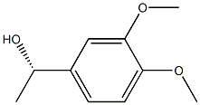 (1S)-1-(3,4-DIMETHOXYPHENYL)ETHANOL 结构式