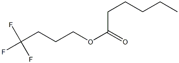 4,4,4-TRIFLUOROBUTYL HEXANOATE, 95% MIN. 结构式