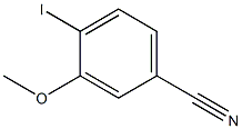 4-IODO-3-METHOXYBENZONITRILE 结构式