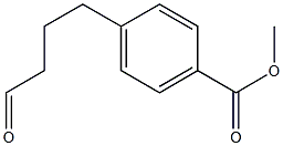 4-(4-CARBOMETHOXYPHENYL)BUTANAL 结构式