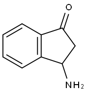 3-AMINOINDAN-1-ONE 结构式