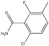 6-氯-2-氟-3-甲基苯胺 结构式