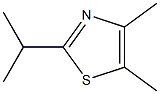 2-ISOPROPRYL-4,5-DIMETHYLTHIAZOLE 结构式