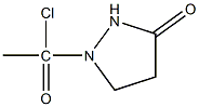 1-CHLOROACETYL-3-PYRAZOLIDINONE 99% 结构式