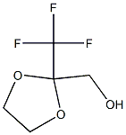 (2-(TRIFLUOROMETHYL)-1,3-DIOXOLAN-2-YL)METHANOL, 97% MIN. 结构式