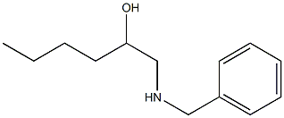 1-Benzylamino-hexan-2-ol 结构式