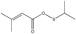 ISOPROPYLTHIO-3-METHYLCROTONATE 结构式