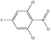 2,6-DICHLORO-4-FLUORONITROBENZENE 结构式