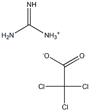 GUANADINIUMTRICHLOROACETATE 结构式