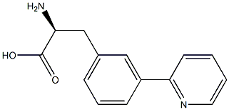 3-PYRIDINYL-L-PHENYLALANINE 结构式