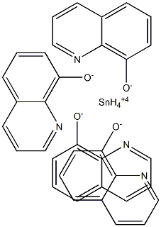 8-HYDROXYQUINOLINE, TIN SALT 结构式