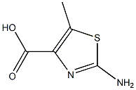 2-amino-5-methyl-1,3-thiazole-4-carboxylic acid 结构式