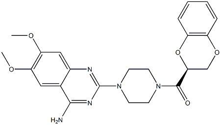 S-DOXAZOSIN 结构式