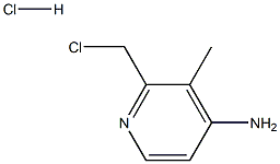 4-AMINO-3 -METHYL 2-CHLOROMETHYL PYRIDINE.HCL 结构式