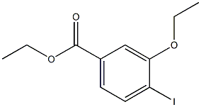 ETHYL 3-ETHOXY 4-IODO BENZOATE 结构式