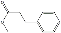 PHENYLPROPIONIC ACID METHYL ESTER 结构式