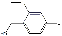 (4-CHLORO-2-METHOXY-PHENYL)-METHANOL 结构式