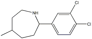 2-(3,4-DICHLOROPHENYL)-5-METHYLAZEPANE 结构式