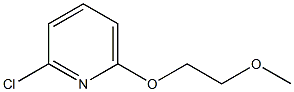 2-CHLORO-6-(2-METHOXY-ETHOXY)-PYRIDINE 结构式