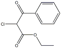 ETHYL 2-CHLORO-3-OXO-3-PHENYLPROPANOATE 结构式