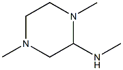 N,1,4-TRIMETHYLPIPERAZIN-2-AMINE 结构式