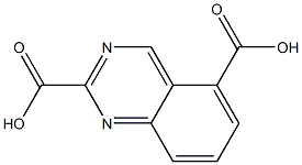 QUINAZOLINE-2,5-DICARBOXYLIC ACID 结构式
