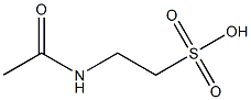 N-Acetyl L-Taurine 结构式