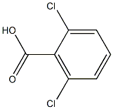 2,6-Dichlorbenzoic acid 结构式