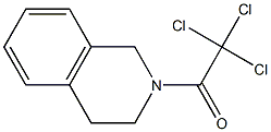 2,2,2-trichloro-1-(1,2,3,4-tetrahydroisoquinolin-2-yl)ethan-1-one 结构式
