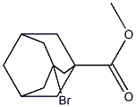methyl 3-bromoadamantane-1-carboxylate 结构式