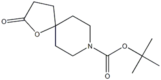 tert-butyl 2-oxo-1-oxa-8-azaspiro[4.5]decane-8-carboxylate 结构式